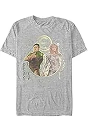 Marvel Unisex The Eternals Gilgamesh Thena Duo Organic kortärmad T-shirt, , S