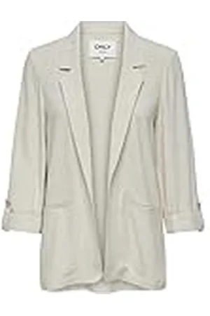 ONLY Onlsiesta 3/4 Open Linen Bl Blazer Tlr, , 42