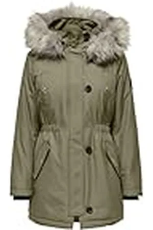 ONLY Lång damparkas, , M