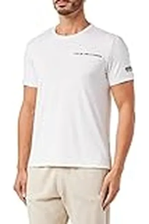 Koton Herr sport t-shirt slogan tryckt detaljerad crew neck, , M