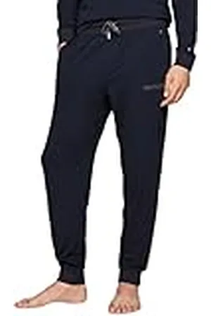 Tommy Hilfiger Träningsbyxa för män UM0UM03367, byxor, blå, L, , L