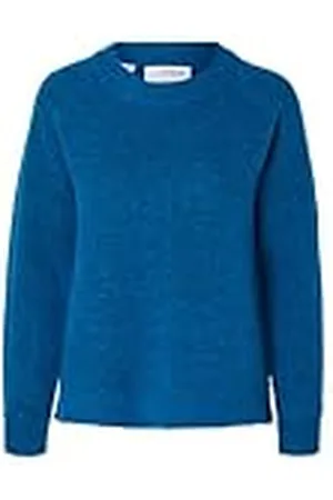 SELECTED SLFLULU LS Knit O-Neck B NOOS, , M