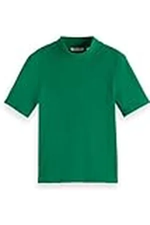 Scotch&Soda Mock Neck Rib T-shirt, , L