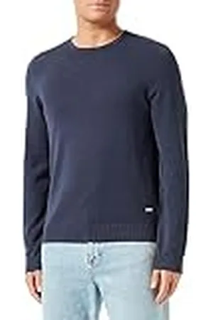 Daniel Hechter Stickad crewneck ECO tröja för män, , M, , M