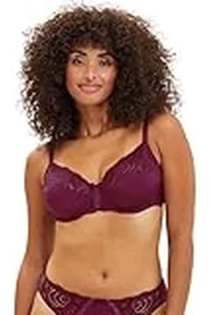 Sans Complexe Mikrofiberbygelbehå med bygel - amelie - dam - Rhododendron Red - 105F, , 90F