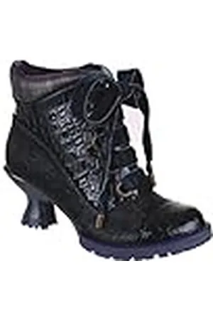Irregular Choice Coffee Break ankelstövlar, Q322, Navy A, Eur 39 (UK 6)