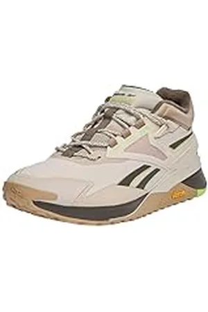 Reebok Unisex Nano X3 Adventure Winter Sneaker, Stucco block beige F23 laser lime F23, 42.5 EU