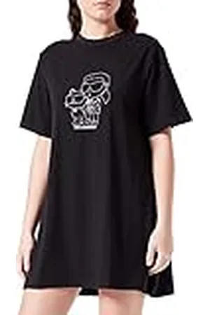 Karl Lagerfeld Dam Ikonik 2.0 Pyjamaklänning, , XS