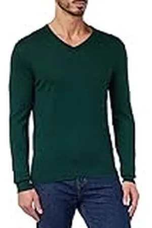 Hackett Herr bomull kashmir V pullover tröja, , XXL