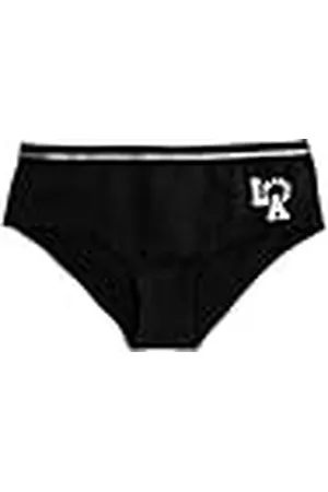Koton Women Cotton LA tryckta hipstertrosor, , L