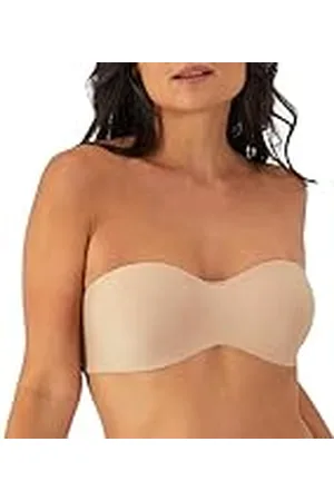 Lilyette Maidenform Axelbandslös Minimizer Bandeau-topp, Ogenomskinlig, , 85C