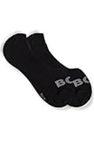 HUGO BOSS Herr 2P SL Uni Logo CC strumpor av elastisk bomullsblandning i tvåpack, , 45/46 EU