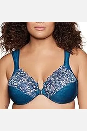 Glamorise Wonderwire front-stängning bygel-BH 1245 (kvinnor och kvinnor Plus), , 90F