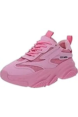 Steve Madden Possession Sneakers för kvinnor, Rosa (Hot Pink), 38 EU