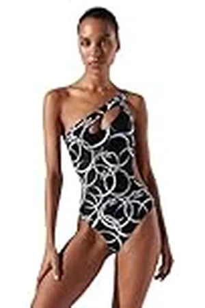 Karl Lagerfeld Dam, Karl Circle Cut-Out One Piece, baddräkt, , S