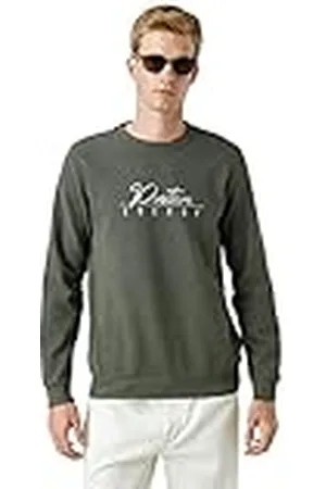 Koton Herrtröja med mottotryck, khaki (854), L, , L