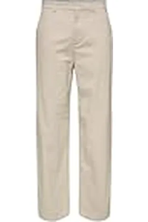 Only & Sons ONSBOB Loose COT LIN 0007 byxa, , 34W / 32L