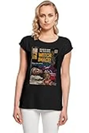 Merchcode MC Ladies Damtoppar Ladies Ghost – med bild komisk bok t-shirt, lös passform, 100% bomull, L, , L