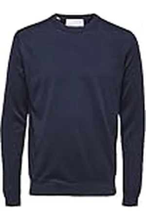 SELECTED Herr Slhtown Merino Coolmax Knit Crew B Noos tröja, , L