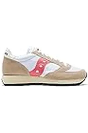 Saucony Jazz Original Vintage, Sneaker Donna, Bianco Rosa, 37 EU