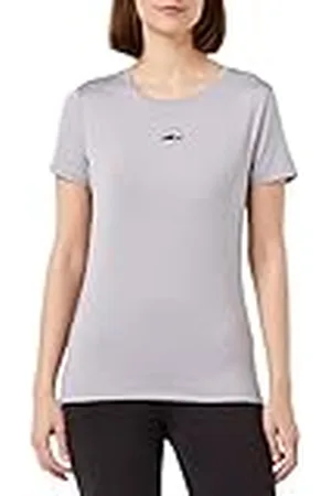 4F T-shirt FNK F193 Färg Cold Light Grå Storlek M för kvinnor, , M
