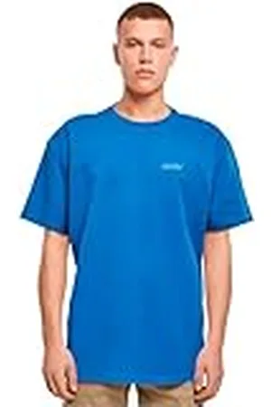 Mister Tee Upscale män t-shirt boll hård tung oversize te, tryck t-shirt för män, överdimensionerad passform, streetwear, , 5XL