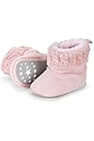 Sterntaler Babystövlar för flickor, stickade muddar babysko, , 18 EU