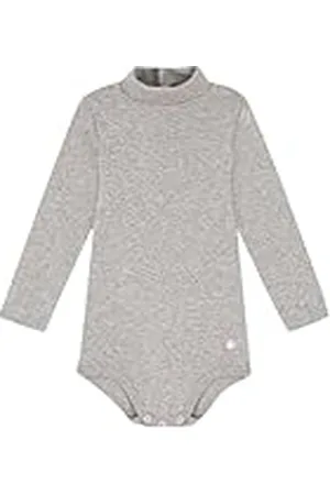 Petit Bateau Baby-pojkar, långärmad body med polotröja, , 12 månader