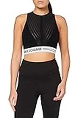 Armani Exchange Kvinnors logotyp sport tank top