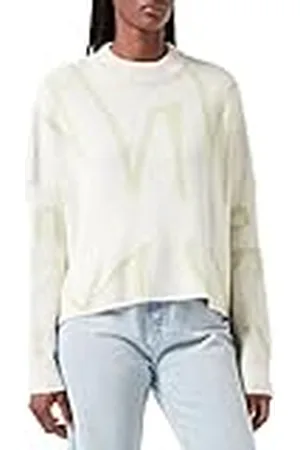 NA-KD Dam bred stickad tröja pullover, , XXL