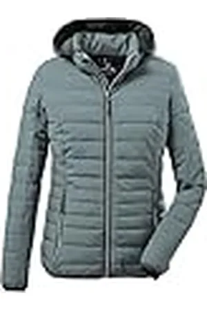 G.I.G.A. DX by killtec Quiltad jacka för kvinnor casual funktionell jacka i dunlook med avtagbar huva Uyaka, , 36, 28041-000