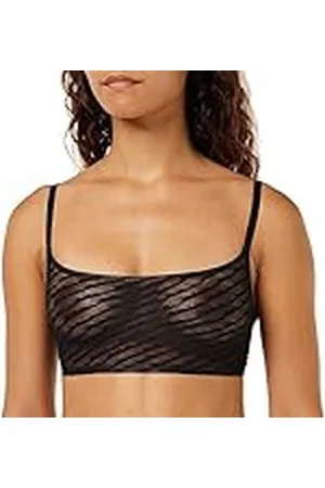Sloggi Dam Zero Lacy H Bralette Top, svart, S