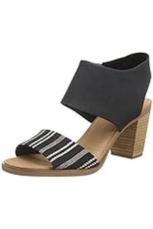 TOMS Majorca Cutout dam Sandal med klack Ankelrem , , 43.5 EU