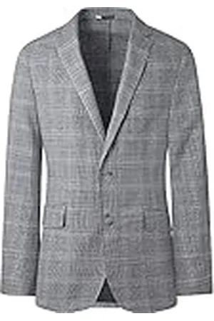 Hackett Herr Strch Grey Slub Hpsack jacka, , 34