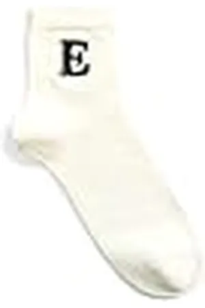 Koton College Broidered Socket Strumpor för kvinnor, , One Size