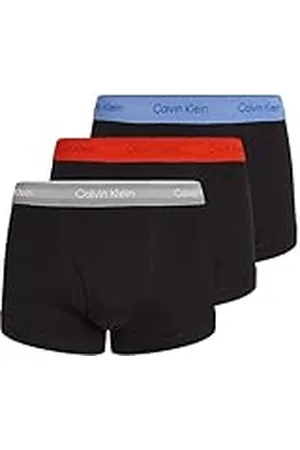 Calvin Klein Herr TRUNK 3PK 000NB4002A bagageutrymme, svart (B- GLACIER, GR HEATHER, MOLTEN WBS), S, , S
