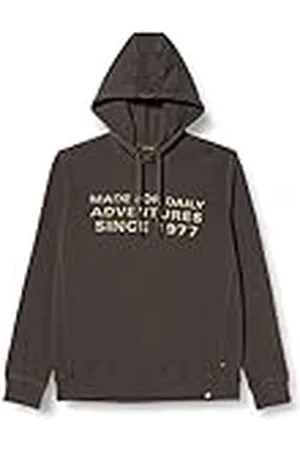 Camel Active Herrar 409441/8W02 huvtröja, grafit grå, L