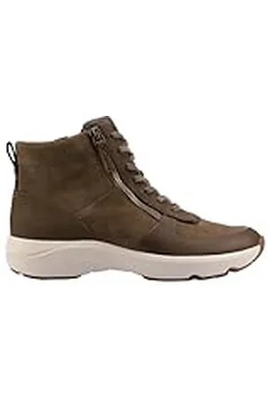 Clarks Premium Tivoli Lane Fashion Boot, Dark Olive Combi, 4 UK, , 37 EU