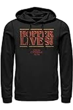 Stranger Things Unisex Hopper huvtröja tröja med huva, , S, , S