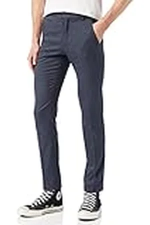 SELECTED Herr Slhslim-mylologan Navy Struc Trs B Noos kostymbyxor