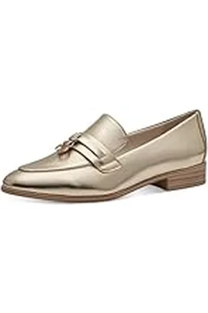 Marco Tozzi Dam, Feel ME fotsäng, mjukt foder, vegansk, 2–24308–42 tofflor, platinum, 38 EU, , 38 EU