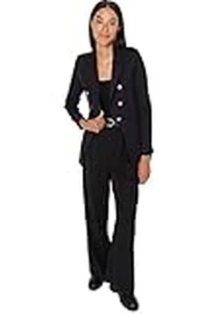 Trendyol Dam Lapel Collar vanlig kavaj rock, , 34
