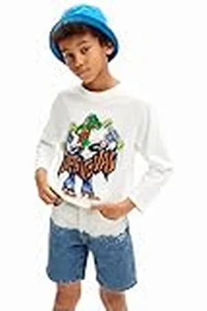 Desigual Pojkar Pojkar stickad T-långärmad tröja, , 10 år