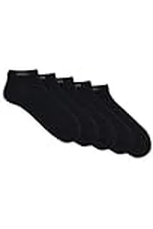 HUGO BOSS Herr 5P AS Uni CC fempack sneakerstrumpor av bomullsblandning med märke, , 39/42 SE
