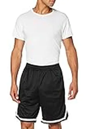 Build Your Brand Herr tvåfärgade nätshorts