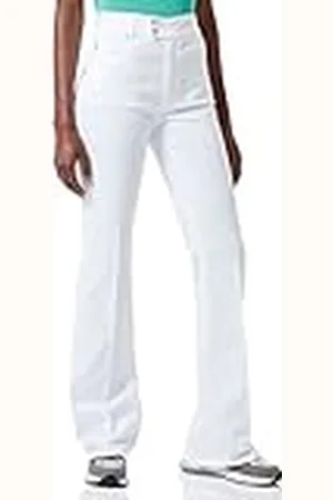 Moschino Dam stretch Lyocell gabardin med matchchng logo Back Tag byxor, , 29