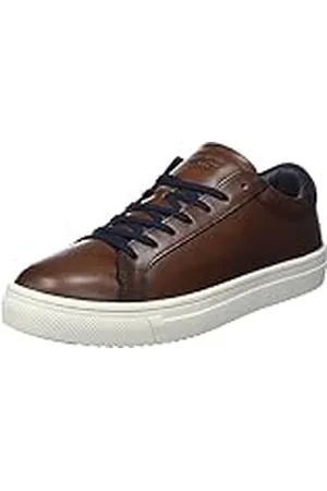 JACK & JONES Jfwradcliffe läder Noos sneakers för män, , 44 EU
