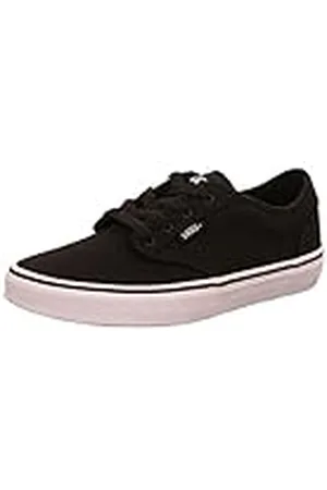 Vans Pojkar Atwood sneakers, Svartvit kanvas, 21.5 EU