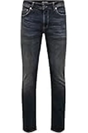 Only & Sons ONSLOOM Slim Jax Ebony 0366 DOT DNM, , 33W x 32L