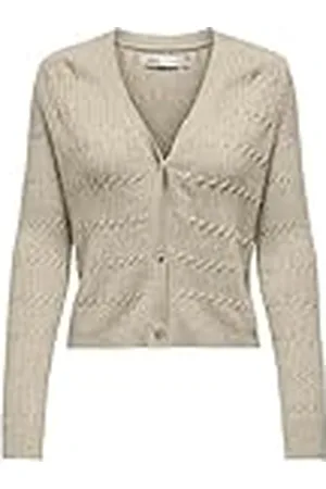 ONLY Onlkatia Ls kabel V-hals Cardi KNT Noos, , L